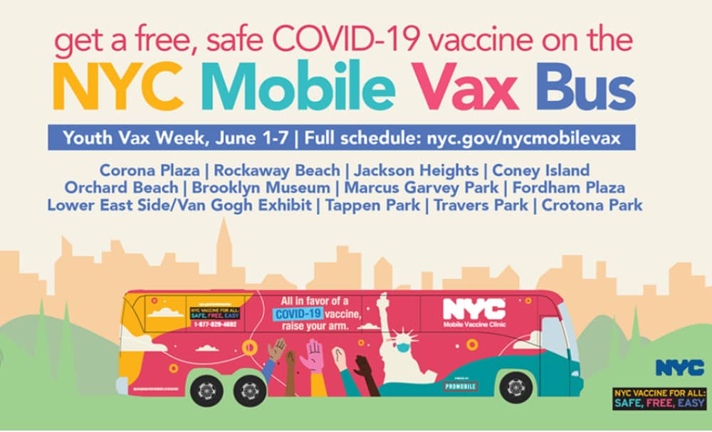 NYC Mobile Vax Bus